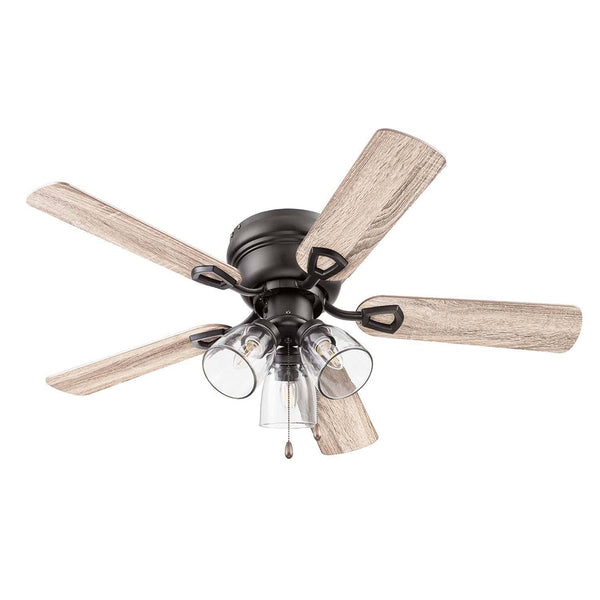 42 inch Prominence Home Renton Indoor Ceiling Fan, Espresso Bronze